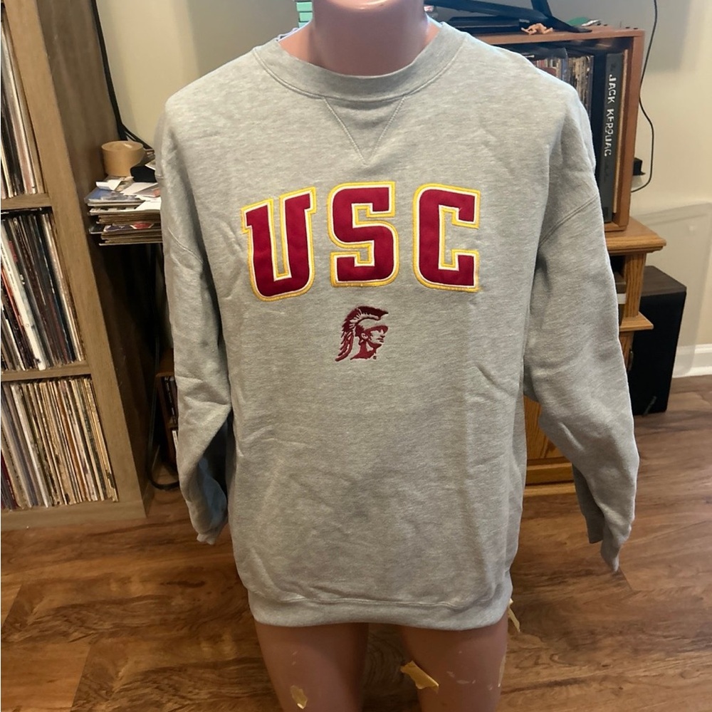 USC Trojans Gray Sweatshirt University of Southern California